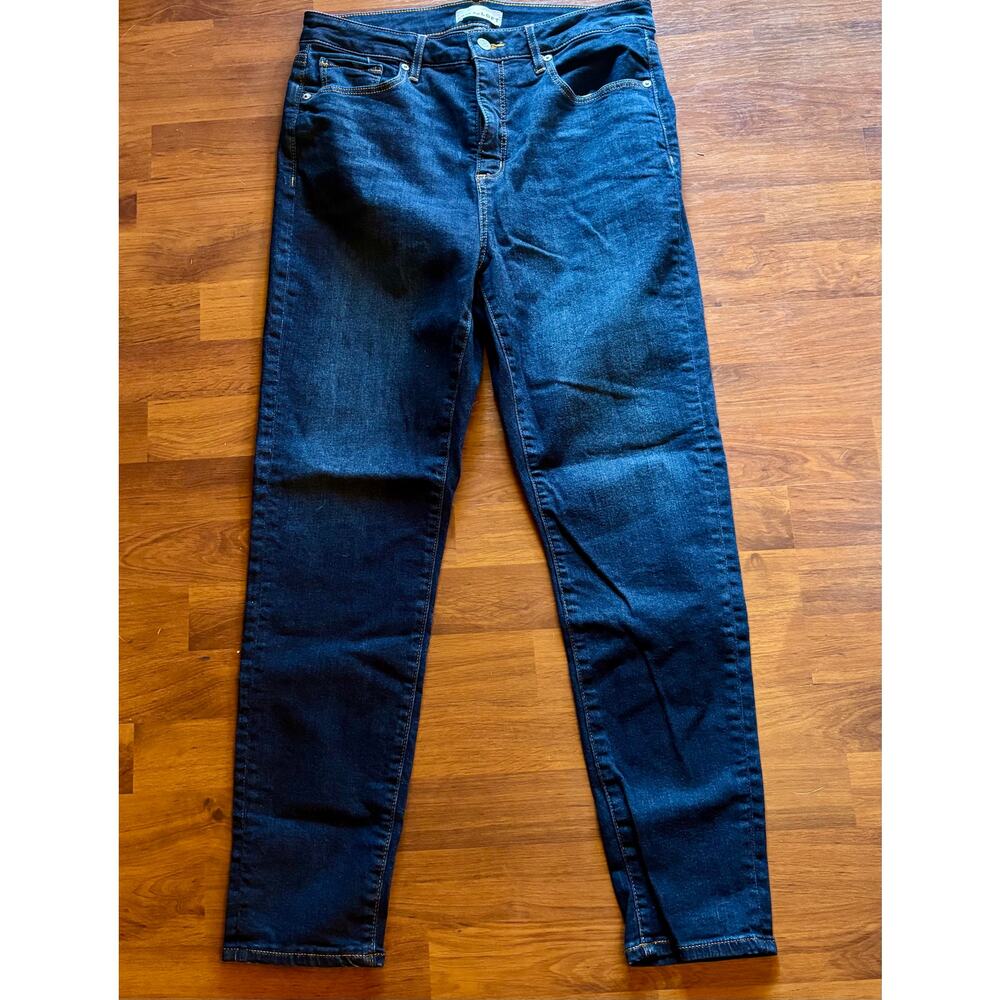 Loft Jeans Mid-Rise Straight Leg Size 30/10